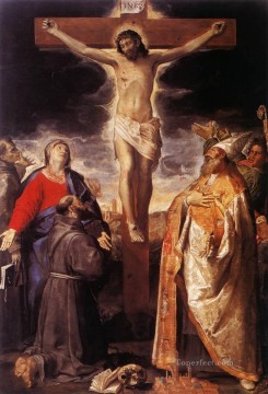 Crucifixion religious Annibale Carracci religious Christian Oil Paintings